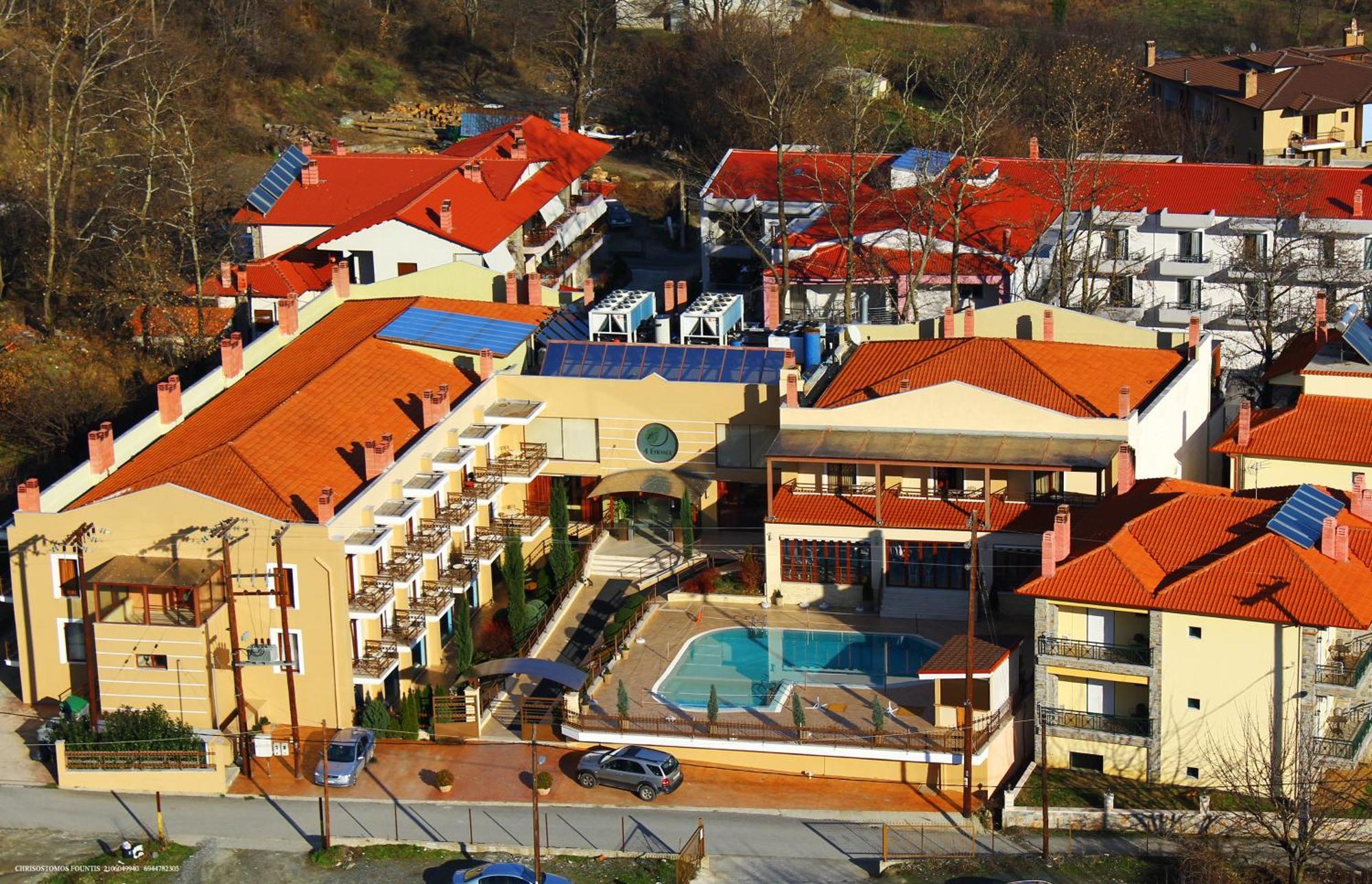 4 Epoxes Hotel Spa Káto Loutrákion Exterior foto
